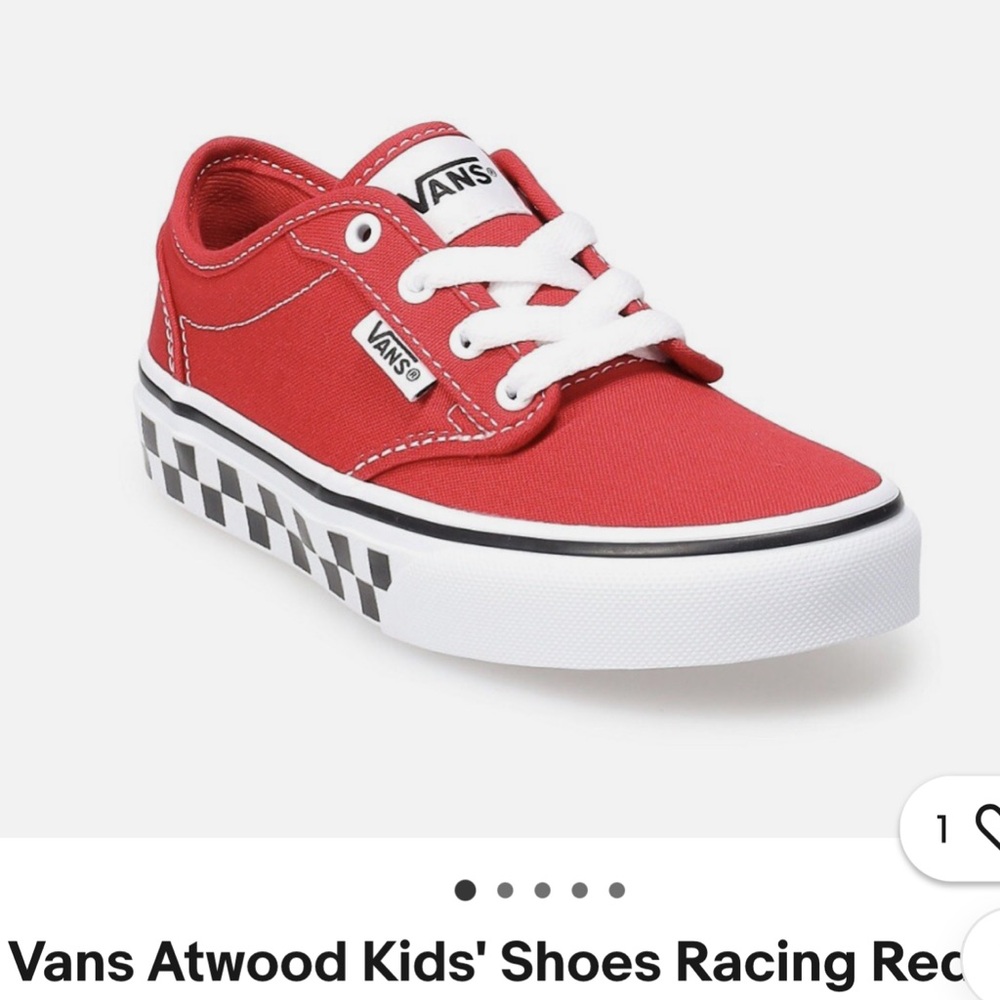 Boys Vans US Youth 6